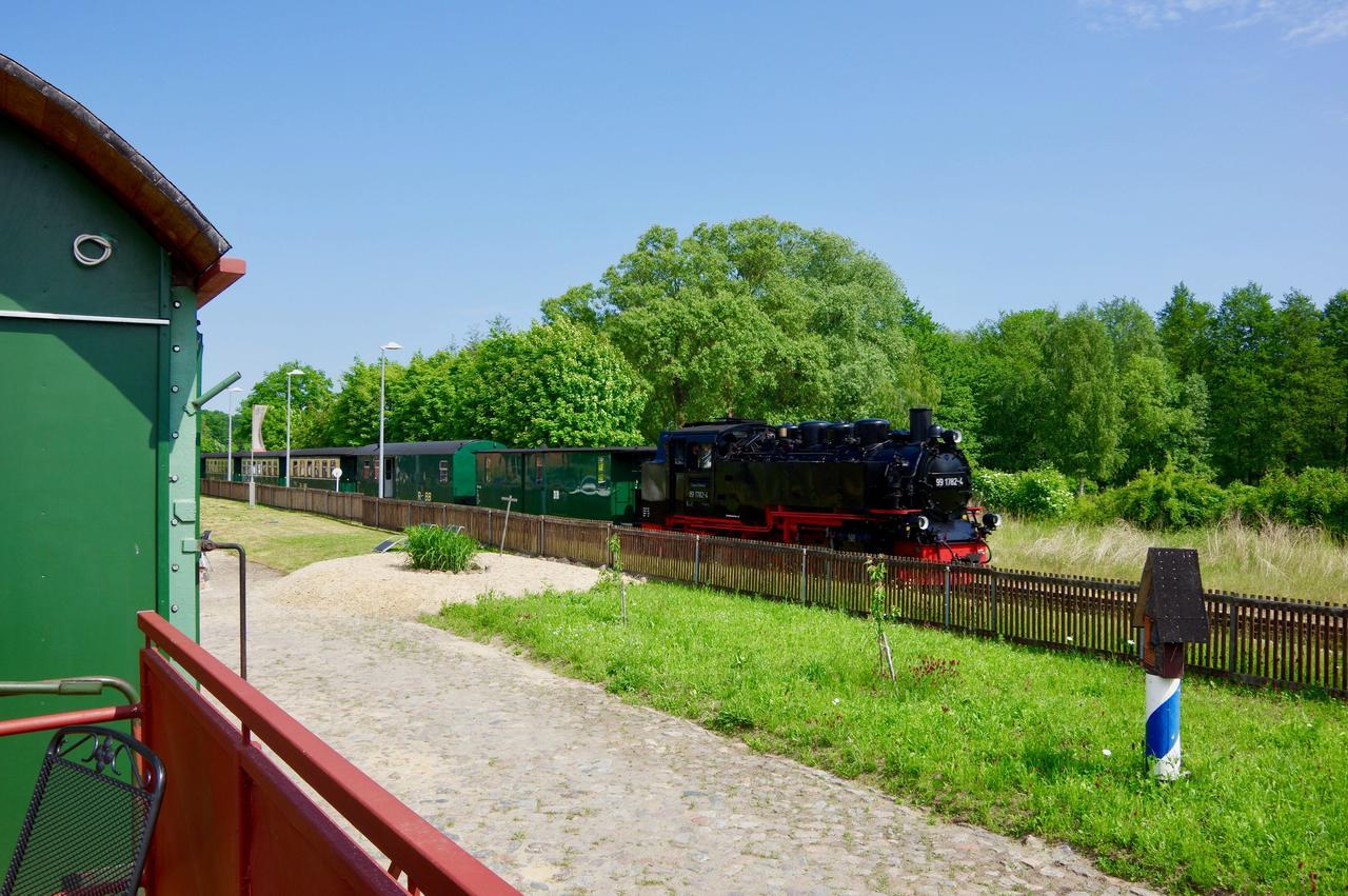 Urlaubsbahnhof-Schlafwagen Villa Lauterbach  Kültér fotó