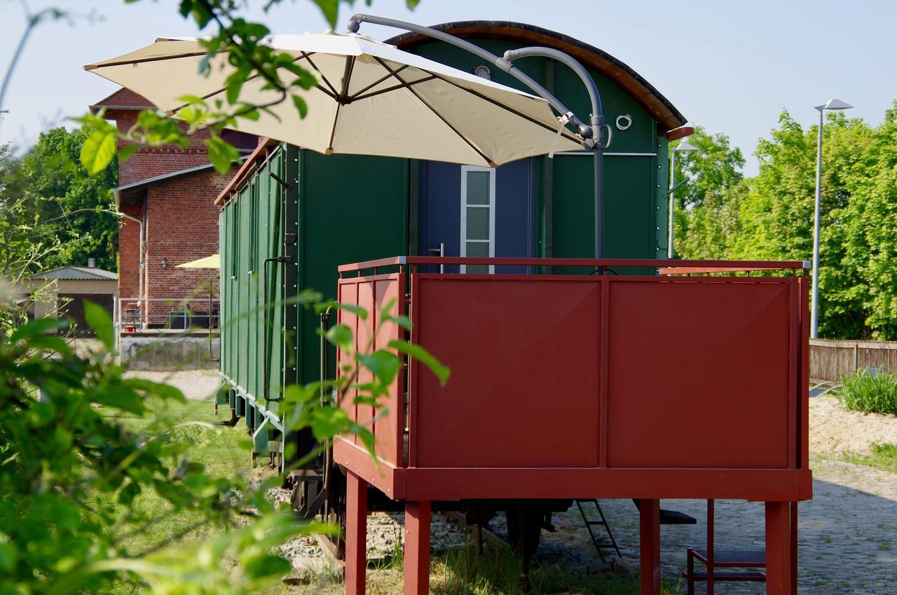 Urlaubsbahnhof-Schlafwagen Villa Lauterbach  Kültér fotó